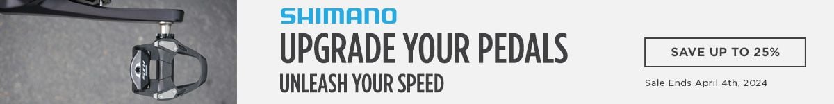 Save up to 25 Percent on Shimano Pedals