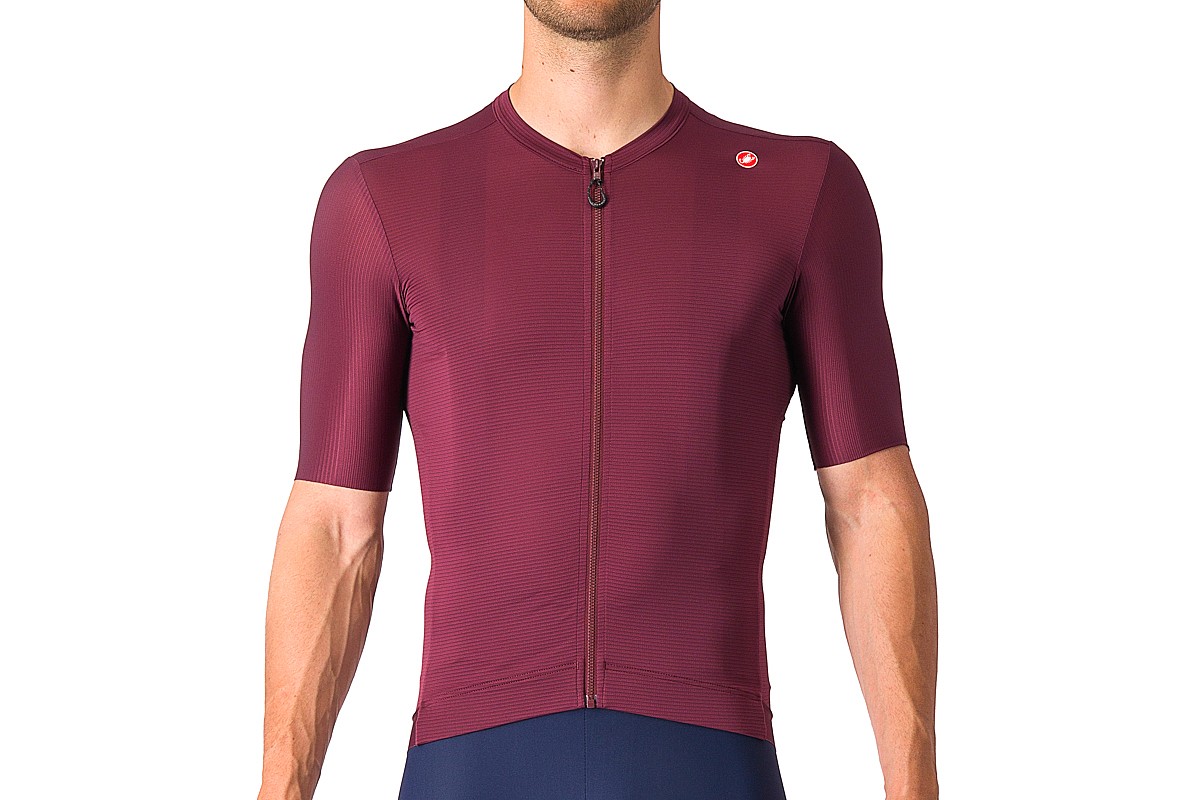 Castelli Aero Race 7.0 Short Sleeve Jersey (Belgian Blue) (L