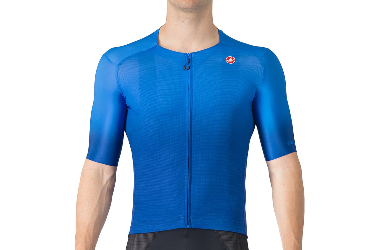 Castelli UPF LS JERSEY メンズ M 青 Castelli UPF LS JERSEY メンズ M 青（Long Sleeve Cycling Men