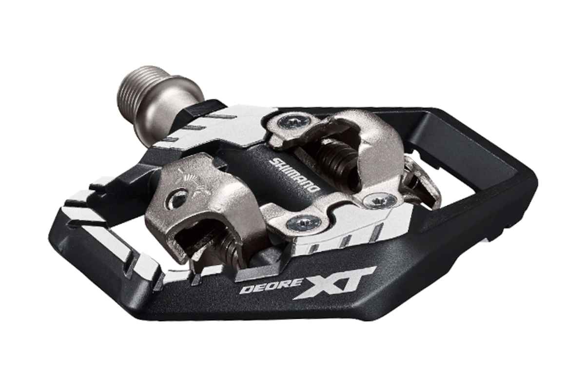 Shimano DEORE XT ペダルセット + Tacx ボトルケージ SHGFD3-1.jpg