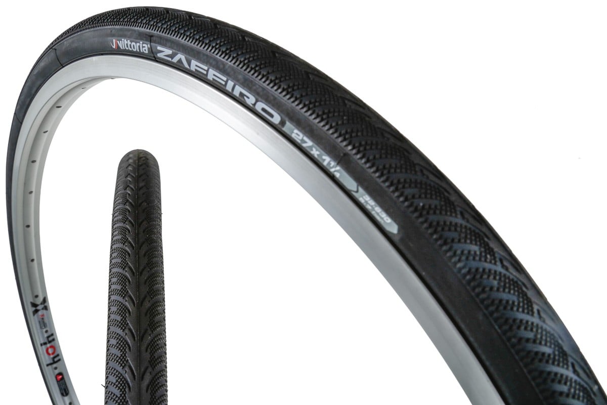 New 1 Pair Road Bike Bicycle Fixie Tire 27 X 1 1//4 Black Wall 70 PSI
