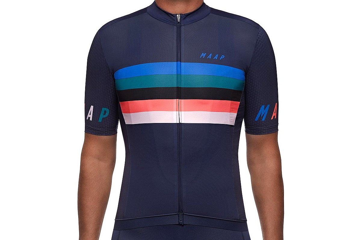 maap worlds pro hex jersey white