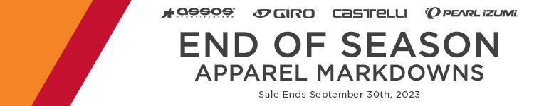 End of Season Apparel Markdowns