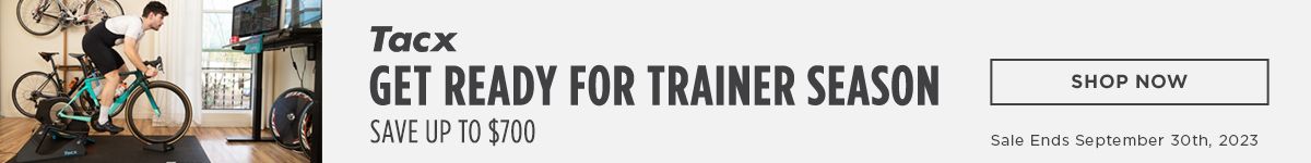 Save up to 700 Dollars on Tacx Trainers & Smart Bikes