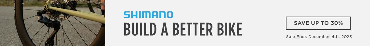Save up to 30 Percent on Shimano Components