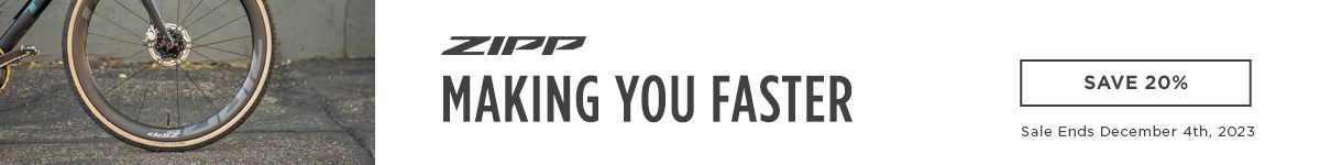 Save 20 Percent on Zipp Wheels - Making You Faster