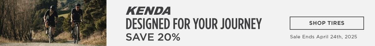 Kenda Designed for Your Journet Save 20% Shop Tires