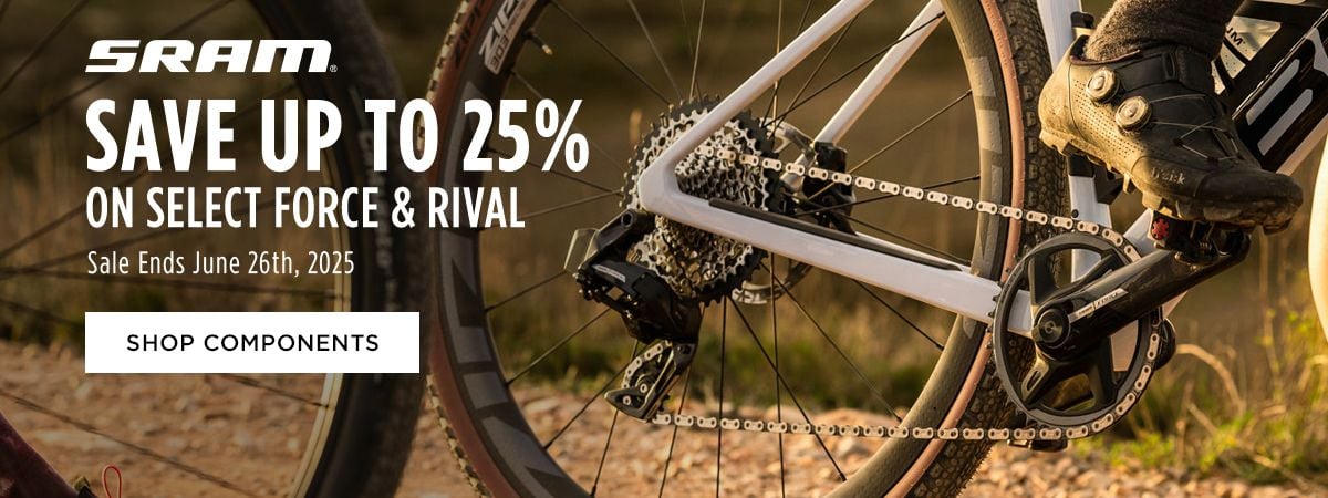 SRAM Save up to 25 on Select Force and Rival Shop Components