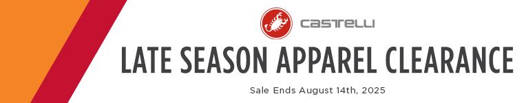 Castelli Late Season Apparel Clearance