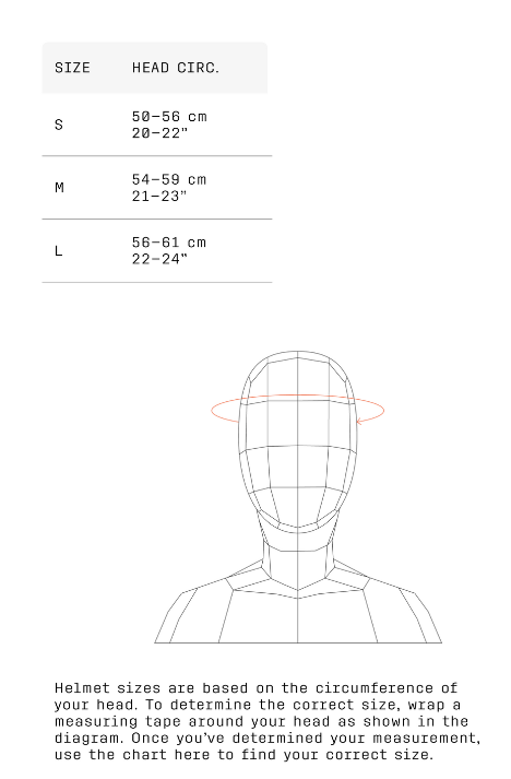 POC size chart
