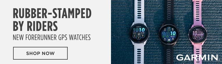 New Garmin Forerunner GPS Watches at Western Bikeworks